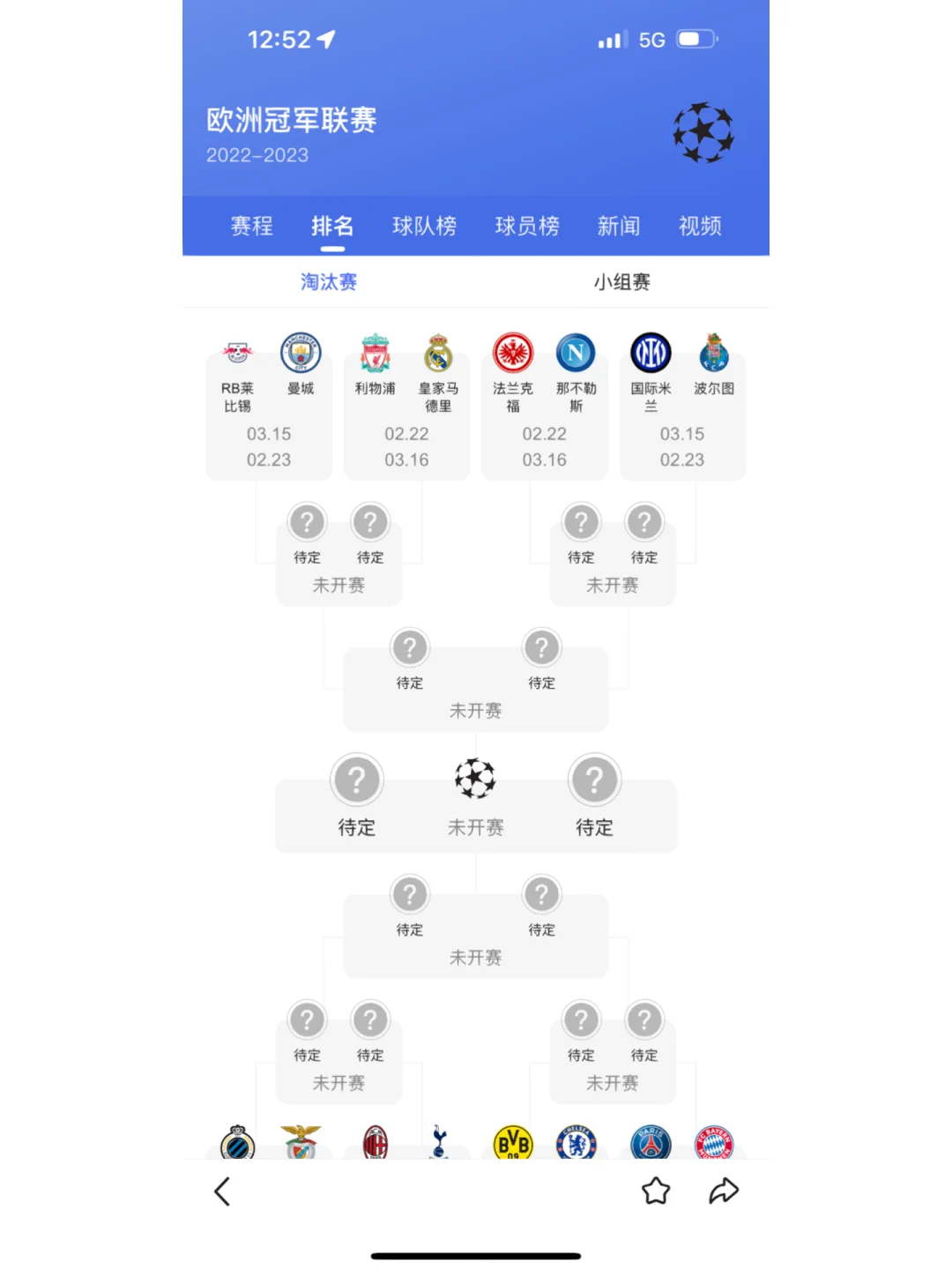 1xBit体育链接-欧洲足球冠军联赛八强赛双方实力对比